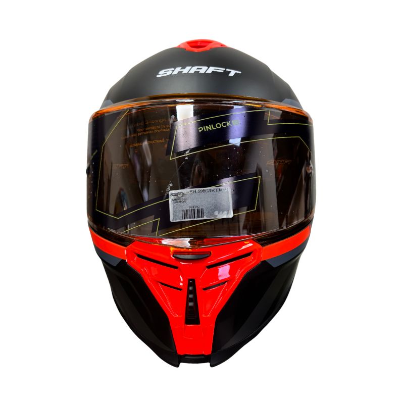 CASCO SHAFT SH-598GTR EMAN MATE NEGRO GRIS VISOR IRIDIUM