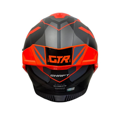 CASCO SHAFT SH-598GTR EMAN MATE NEGRO GRIS VISOR IRIDIUM