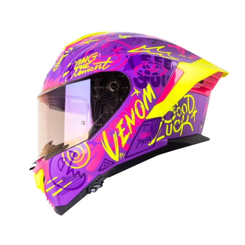 CASCO SHAFT SH-609DV PRO VENOM FREEDOM MORADO FUCSIA