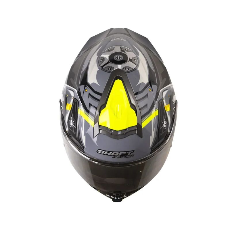 CASCO SHAFT SH-609 PRO VENOM MADNESS GRIS NEGRO IRIDIUM