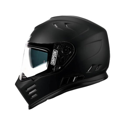 CASCO SIMPSON GHOST BANDI MATE NEGRO
