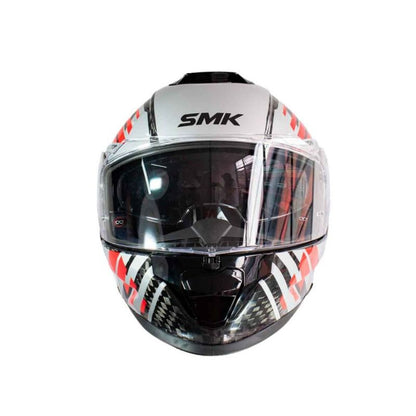 CASCO SMK TITAN CARBON GL263 GRIS ROJO