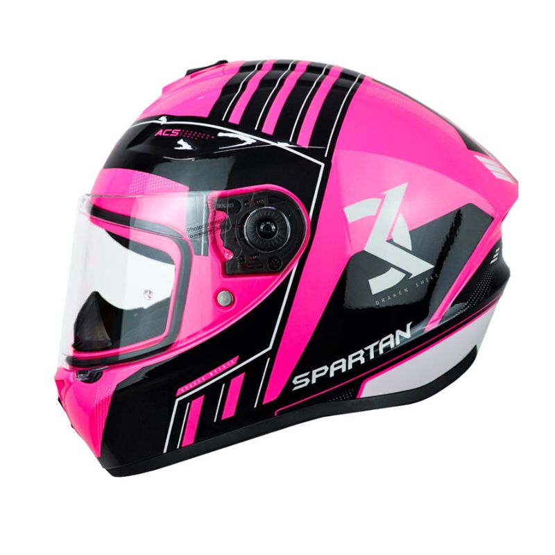 CASCO SPARTAN DRAKEN S MYTHIC ROSADO