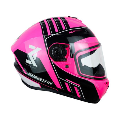 CASCO SPARTAN DRAKEN S MYTHIC ROSADO