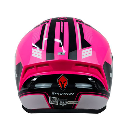 CASCO SPARTAN DRAKEN S MYTHIC ROSADO