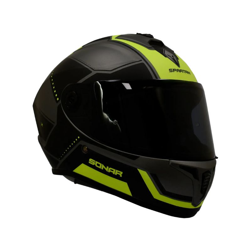 CASCO SPARTAN DRAKEN S SONAR MATE NEGRO GRIS VERDE
