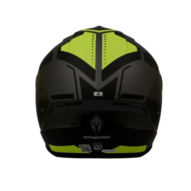 CASCO SPARTAN DRAKEN S SONAR MATE NEGRO GRIS VERDE