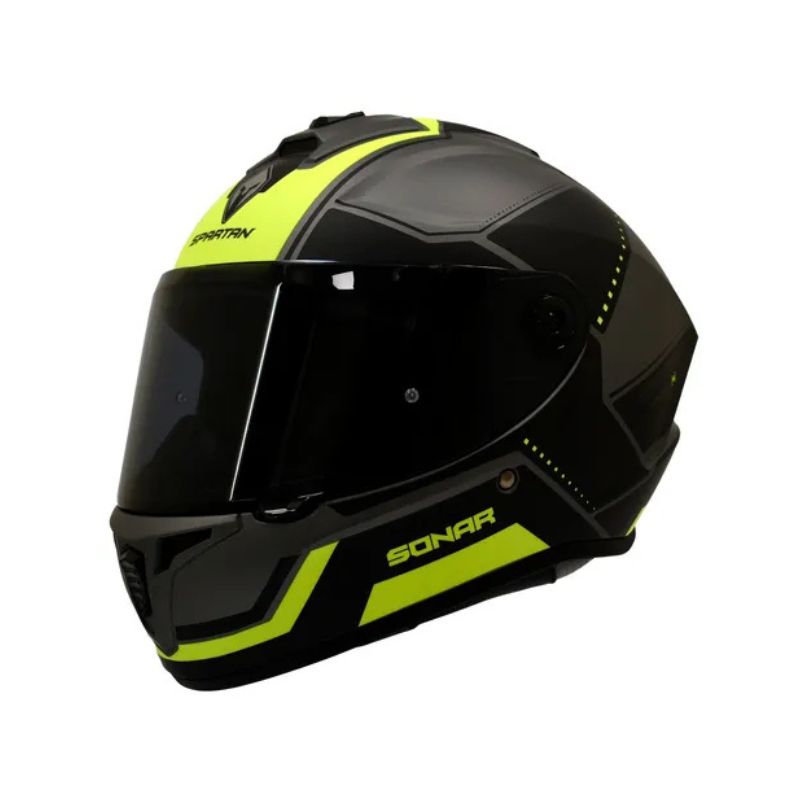 CASCO SPARTAN DRAKEN S SONAR MATE NEGRO GRIS VERDE