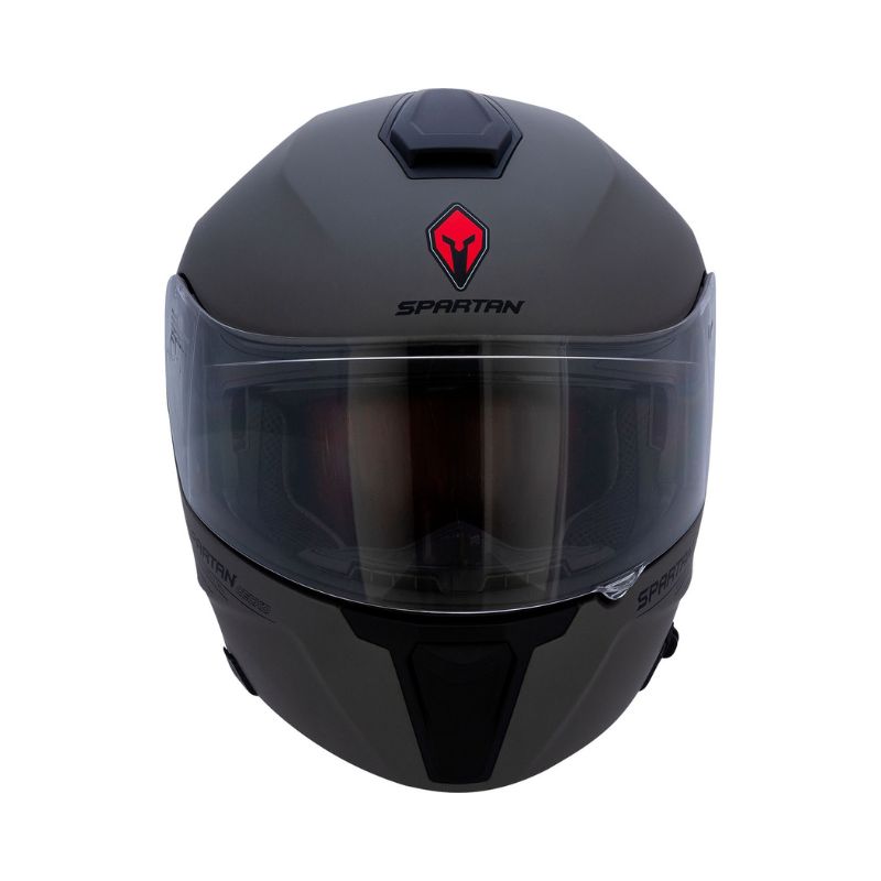 CASCO SPARTAN GECKO SV SOLID MATE NEGRO