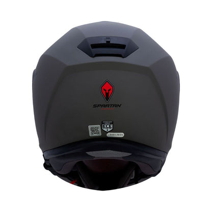 CASCO SPARTAN GECKO SV SOLID MATE NEGRO