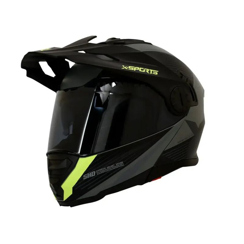 CASCO X-SPORTS 165 MOONK MATE GRIS VERDE