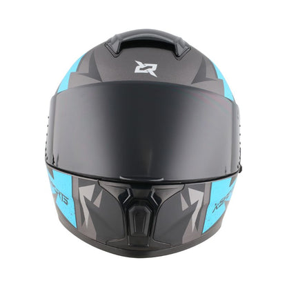 CASCO X-SPORTS M66 IONIKS GRIS AZUL CLARO