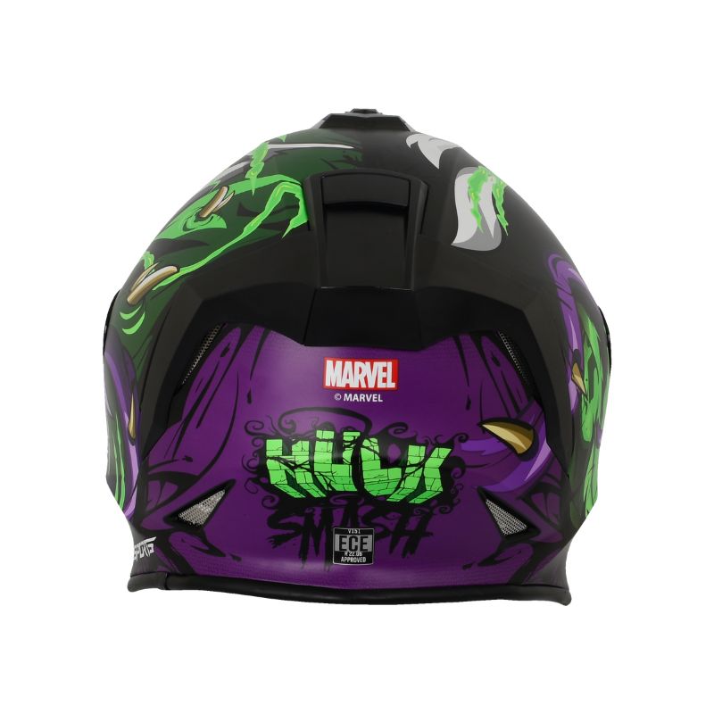 CASCO X-SPORTS V151 HULK MATE VERDE