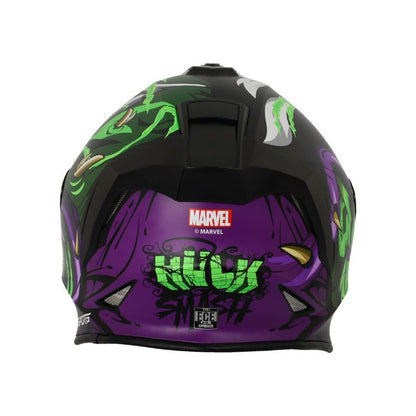 CASCO X-SPORTS V151 HULK MATE VERDE