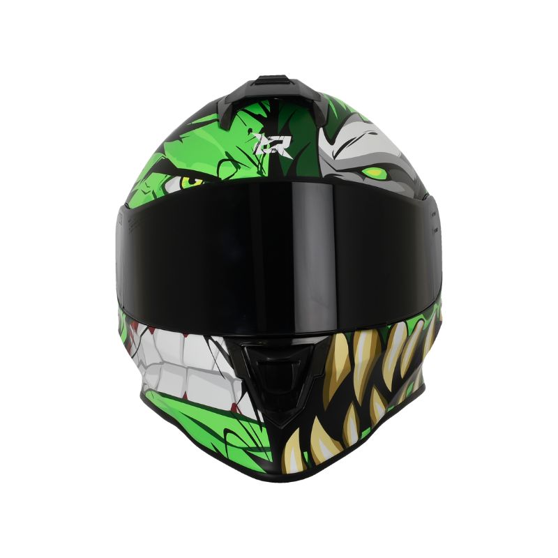 CASCO X-SPORTS V151 HULK MATE VERDE