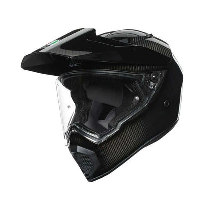 CASCO AGV AX9 MONO MATE CARBONO