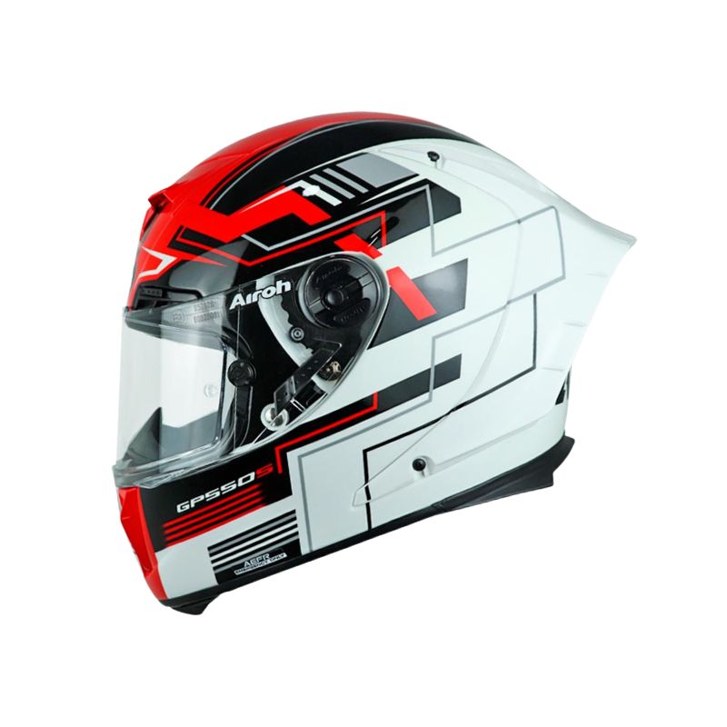 CASCO AIROH GP550 S CHALLENGE ROJO