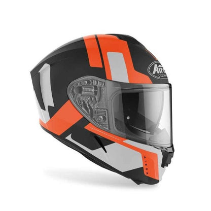CASCO AIROH SPARK SHOGUN MATE NARANJA