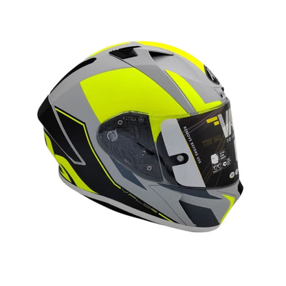 CASCO AIROH VALOR WINGS MATE AMARILLO