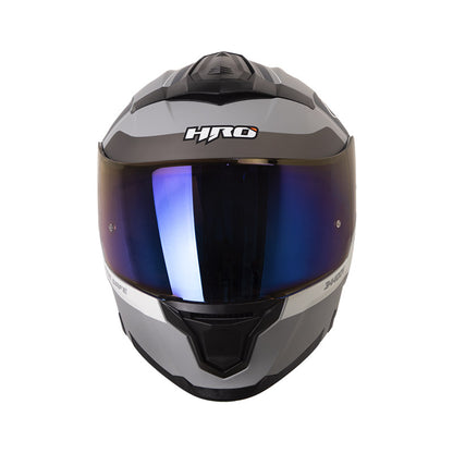 CASCO HRO 3440 DV TIMER MATE GRIS GIRS VISOR IRIDIUM AZUL
