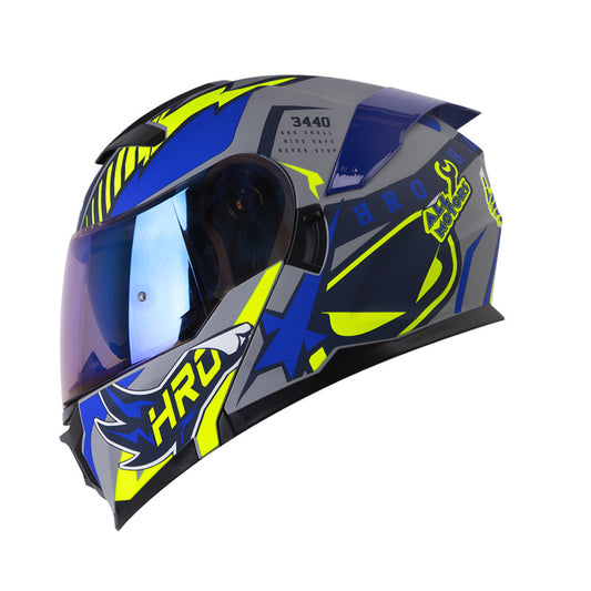 CASCO HRO 3440 DV TRACK SPEC MATE GRIS AMARILLO NEON IRIDIUM