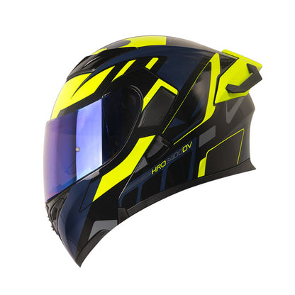 CASCO HRO HRO-3400DV IOQUE NEGRO AMARILLO NEON