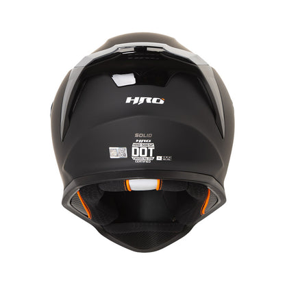 CASCO HRO HRO-506SP SOLID MATE NEGO GRIS OSCURO IRIDIUM