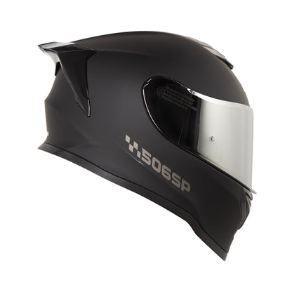 CASCO HRO HRO-506SP SOLID MATE NEGO GRIS OSCURO IRIDIUM