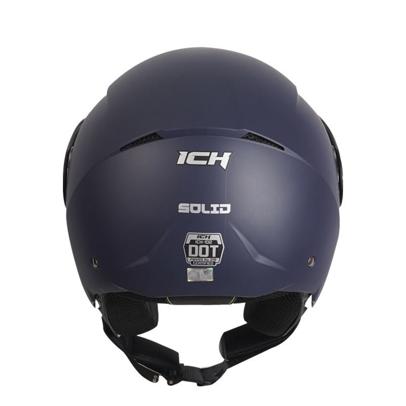CASCO ICH ICH-102 SOLID AZUL NAVY SILVER