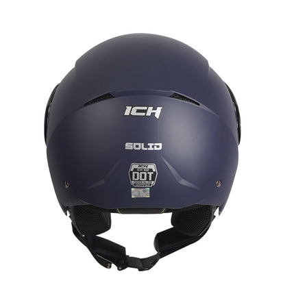 CASCO ICH ICH-102 SOLID AZUL NAVY SILVER