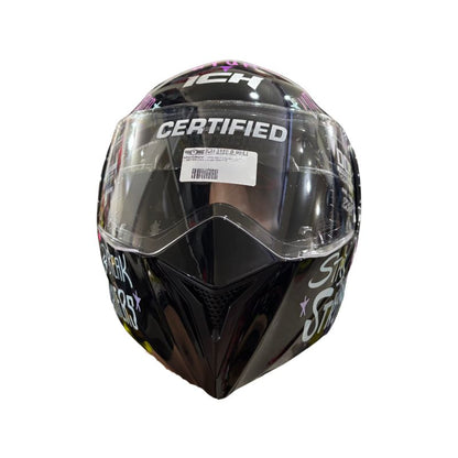 CASCO ICH ICH-3110S FEEL NEGRO LILA