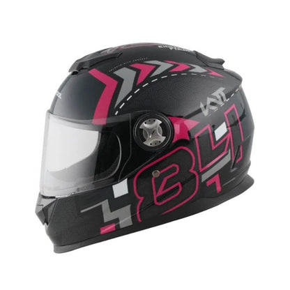 CASCO KONTROL M65 CIRCUIT FUCSIA NEGRO
