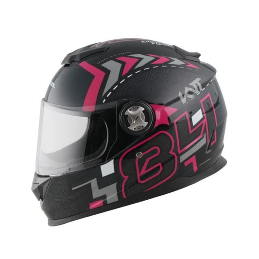 CASCO KONTROL M65 CIRCUIT FUCSIA NEGRO