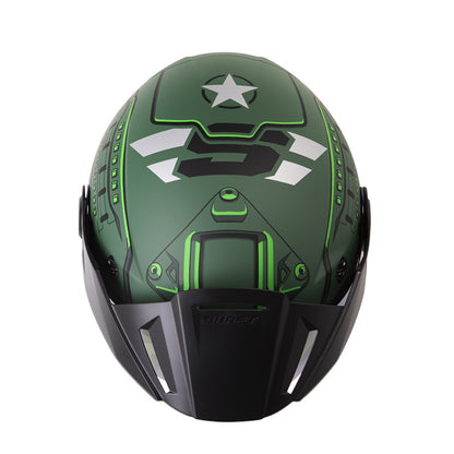 CASCO SHAFT SH-212 BALLISTIC MATE VERDE OSCURO NEGRO