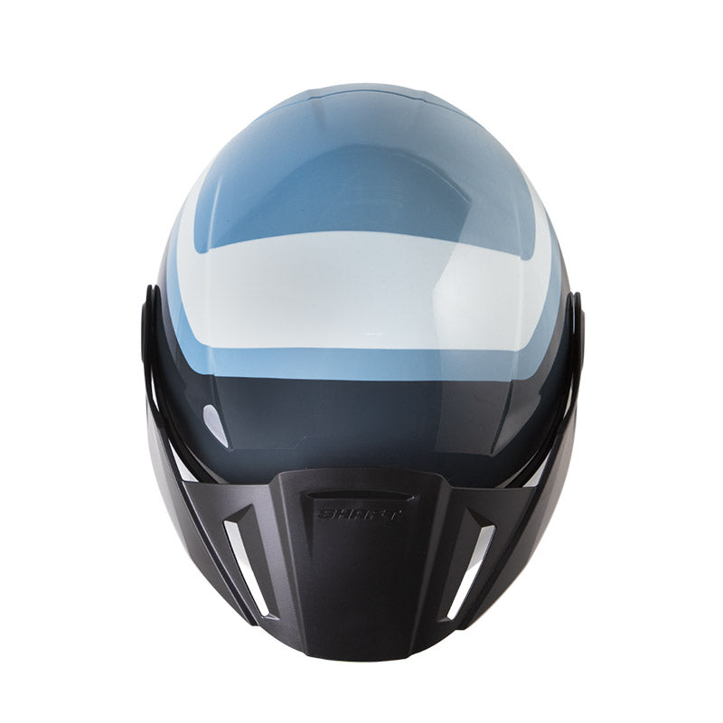 CASCO SHAFT SH-212 DUSTER AZUL CLARO GRIS CLARO IRIDIUM
