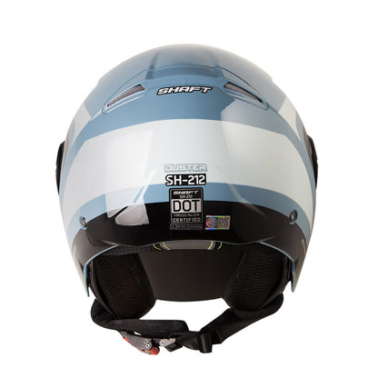 CASCO SHAFT SH-212 DUSTER AZUL CLARO GRIS CLARO IRIDIUM