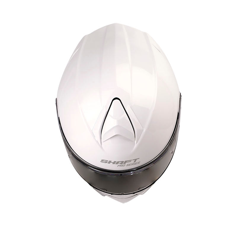 CASCO SHAFT SH-4000DV PRO SOLID BLANCO PLATA VISOR IRIDIUM
