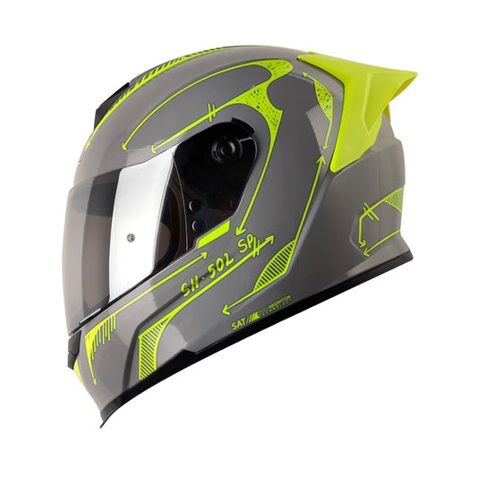 CASCO SHAFT SH-502SP SOLID LAB MATE GRIS OSCURO AMARILLO