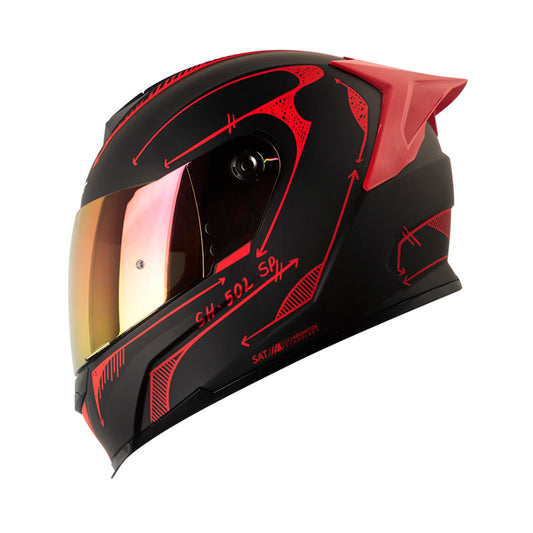 CASCO SHAFT SH-502SP SOLID LAB MATE NEGRO ROJO IRIDIUM
