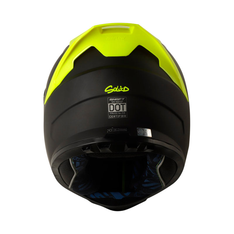 CASCO SHAFT SH-502SP SOLID MATE NEGRO AMARILLO NEON IRIDIUM