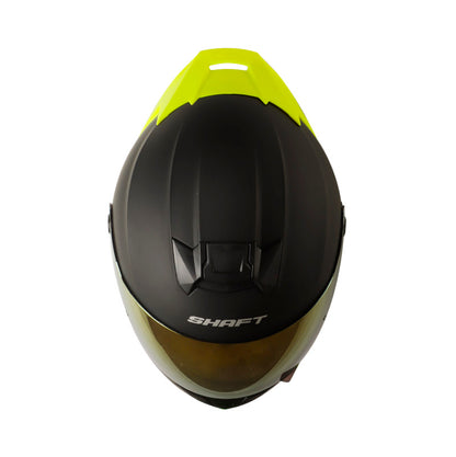 CASCO SHAFT SH-502SP SOLID MATE NEGRO AMARILLO NEON IRIDIUM