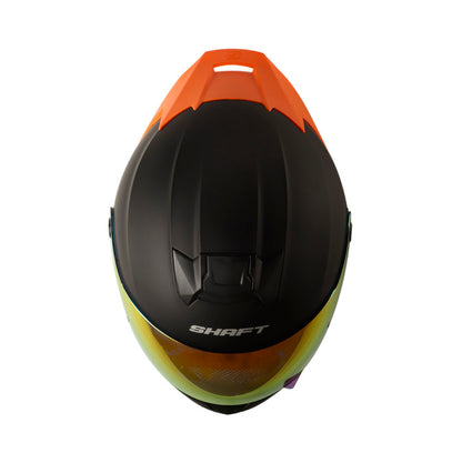 CASCO SHAFT SH-502SP SOLID MATE NEGRO NARANJA NEON IRIDIUM
