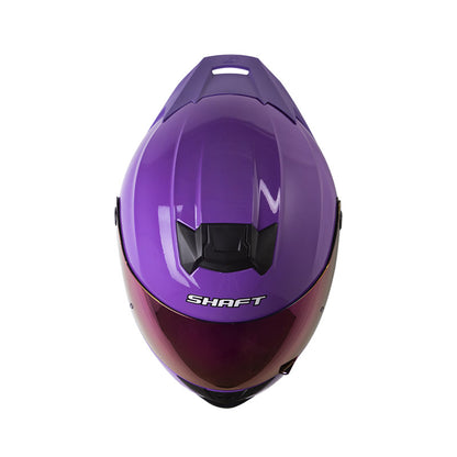 CASCO SHAFT SH-502SP SOLID MORADO MORADO CLARO VISOR IRIDIUM