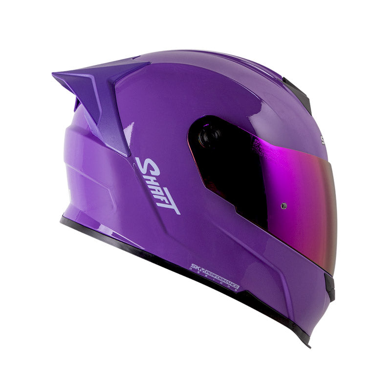 CASCO SHAFT SH-502SP SOLID MORADO MORADO CLARO VISOR IRIDIUM