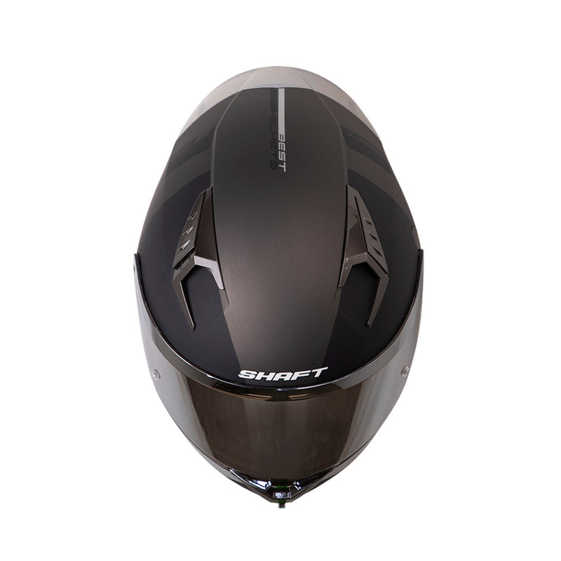 CASCO SHAFT SH-526SP EVO NARKAN MATE GRIS OSCURO PLATA