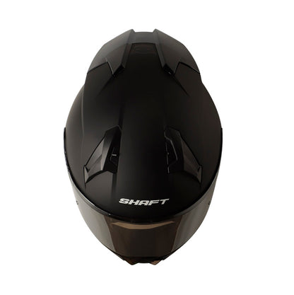CASCO SHAFT SH-560 SOLID MATE NEGRO DORADO VISOR IRIDIUM