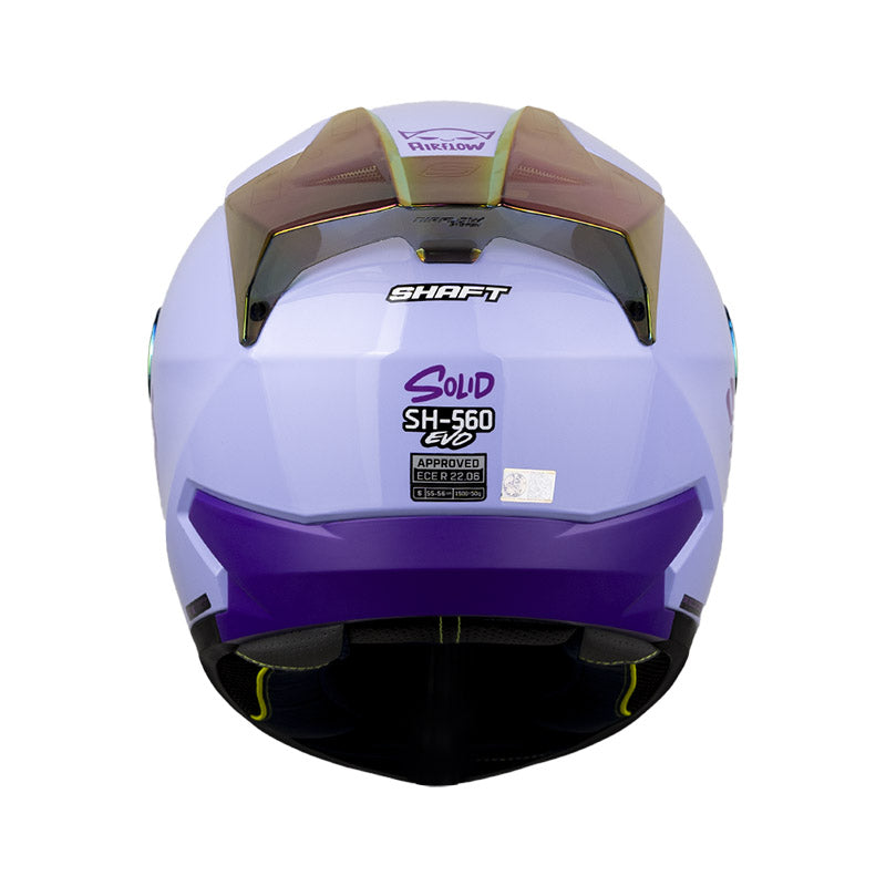 CASCO SHAFT SH-560 SOLID MORADO CLARO MORADO VISOR REVO