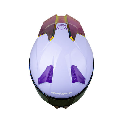CASCO SHAFT SH-560 SOLID MORADO CLARO MORADO VISOR REVO