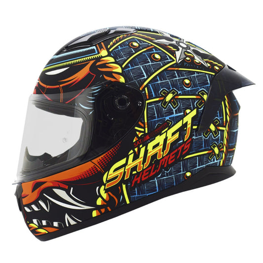 CASCO SHAFT SH-582SP TADAKAT SU MATE NEGRO NARANJA NEON