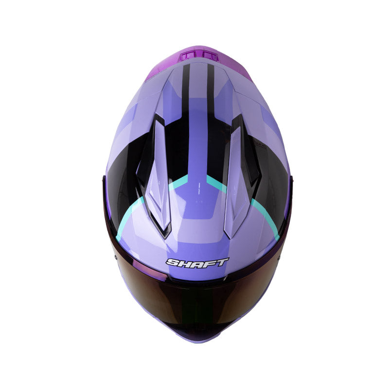 CASCO SHAFT SH-596SP FICK MORADO CLARO MORADO VISOR IRIDIUM